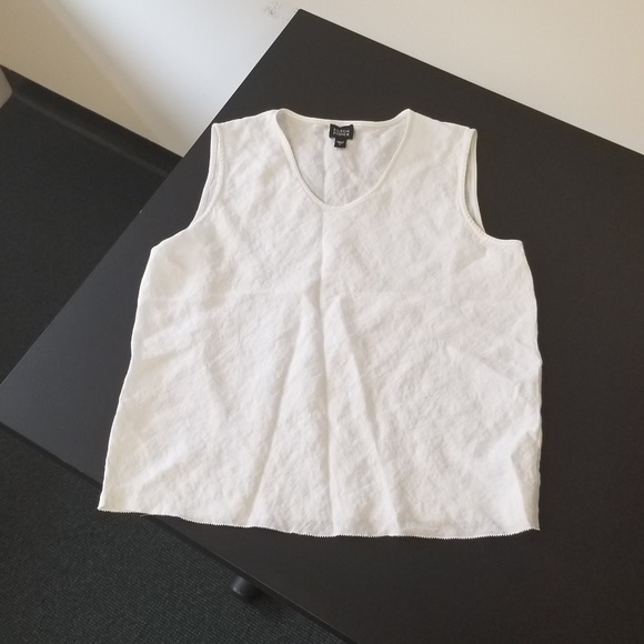 eileen fisher linen shell